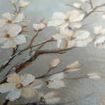 Floral 513 Canvas Art 60 x 40 cm / Black