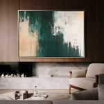 Abstract 514 Canvas Art 18" x 24" / 45 x 60 cm / Black