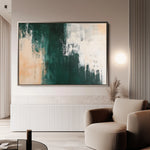 Abstract 514 Canvas Art 18" x 24" / 45 x 60 cm / Black