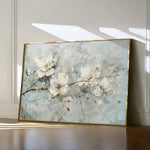 Floral 514 Canvas Art 18" x 24" / 45 x 60 cm / Black