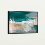 Abstract 515 Canvas Art 18" x 24" / 45 x 60 cm / Black