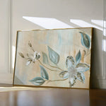 Floral 515 Canvas Art 18" x 24" / 45 x 60 cm / Black