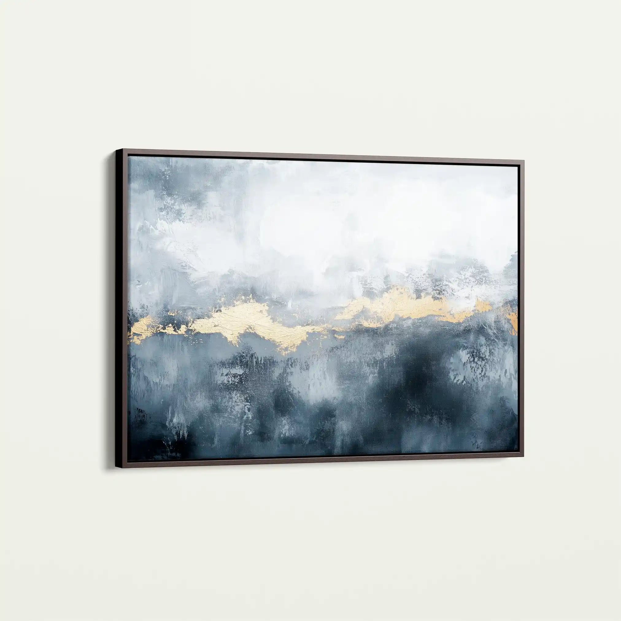 Abstract 516 Canvas Art 18" x 24" / 45 x 60 cm / Black