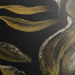 Floral 516 Canvas Art 18" x 24" / 45 x 60 cm / Black