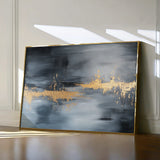 Abstract 517 Canvas Art 18" x 24" / 45 x 60 cm / Black