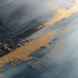 Abstract 517 Canvas Art 18" x 24" / 45 x 60 cm / Black