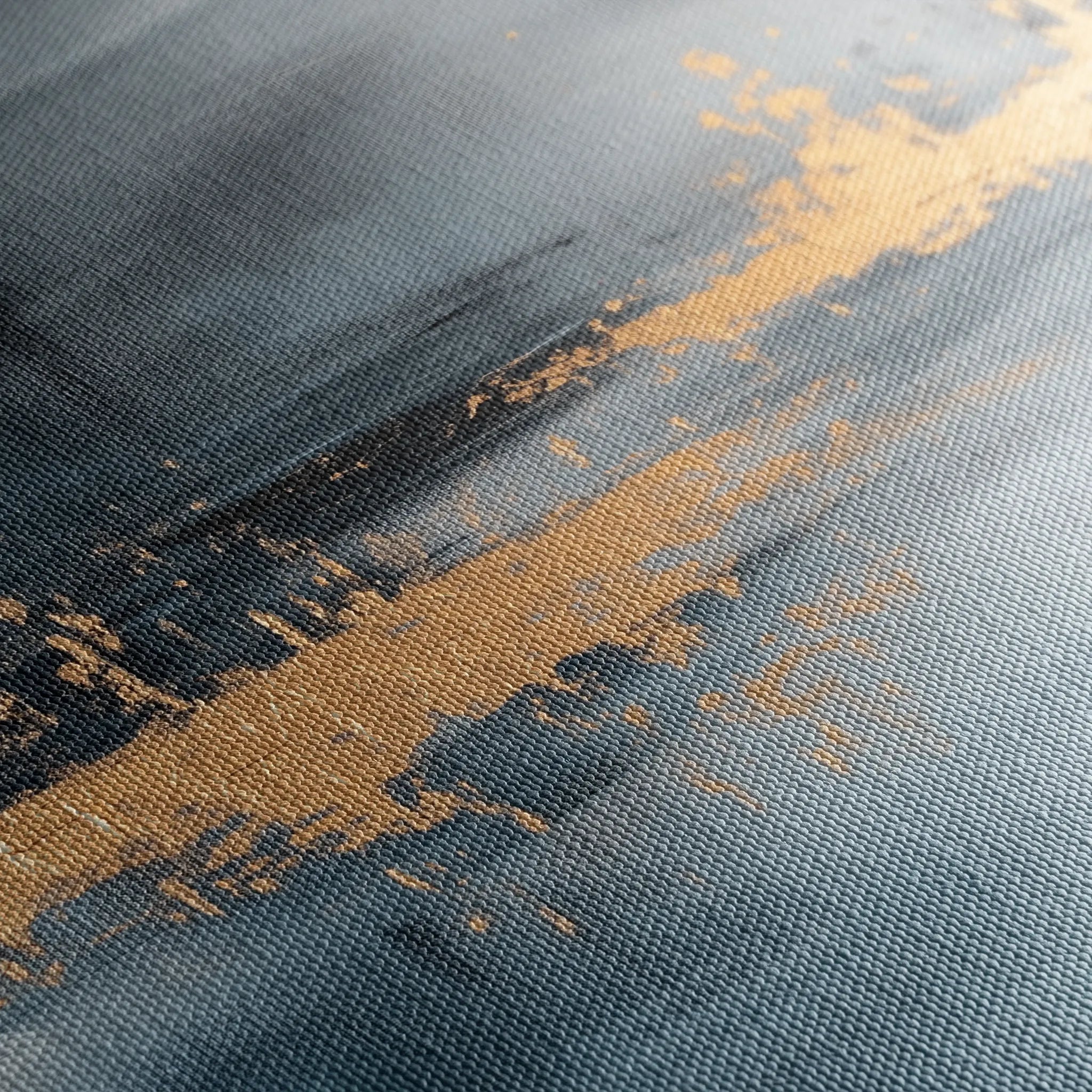Abstract 517 Canvas Art 18" x 24" / 45 x 60 cm / Black