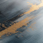 Abstract 517 Canvas Art 60 x 40 cm / Black