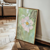 Floral 517 Canvas Art 18" x 24" / 45 x 60 cm / Black