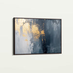 Abstract 518 Canvas Art 18" x 24" / 45 x 60 cm / Black