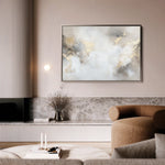 Abstract 519 Canvas Art 18" x 24" / 45 x 60 cm / Black