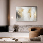 Abstract 520 Canvas Art 18" x 24" / 45 x 60 cm / Black