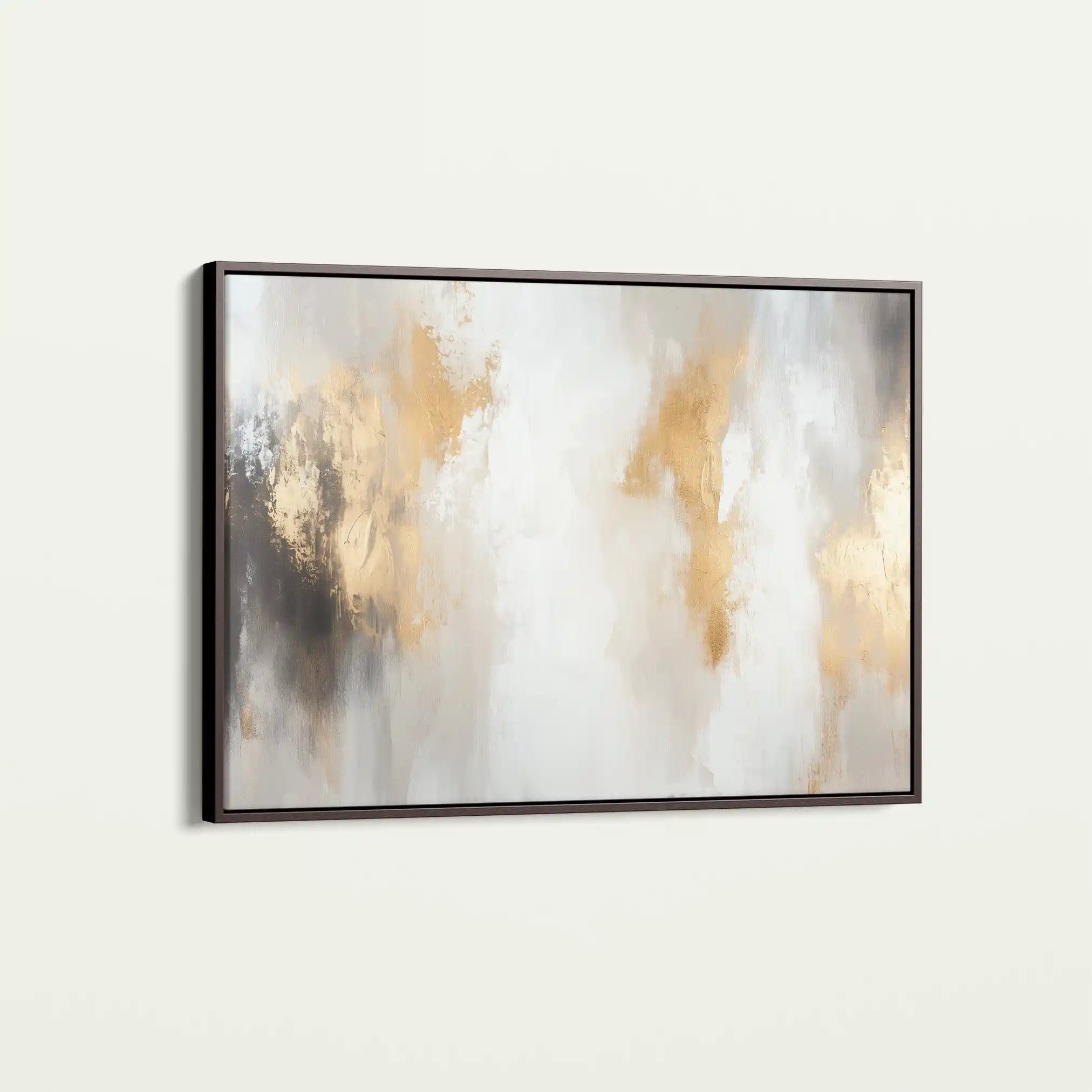 Abstract 520 Canvas Art 18" x 24" / 45 x 60 cm / Black