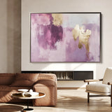 Abstract 521 Canvas Art 18" x 24" / 45 x 60 cm / Black