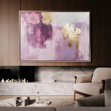 Abstract 521 Canvas Art 18" x 24" / 45 x 60 cm / Black