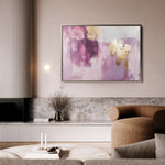 Abstract 521 Canvas Art 18" x 24" / 45 x 60 cm / Black