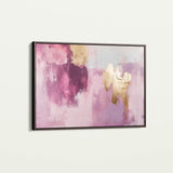 Abstract 521 Canvas Art 18" x 24" / 45 x 60 cm / Black