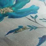 Floral 521 Canvas Art 18" x 24" / 45 x 60 cm / Black