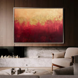 Abstract 522 Canvas Art 18" x 24" / 45 x 60 cm / Black