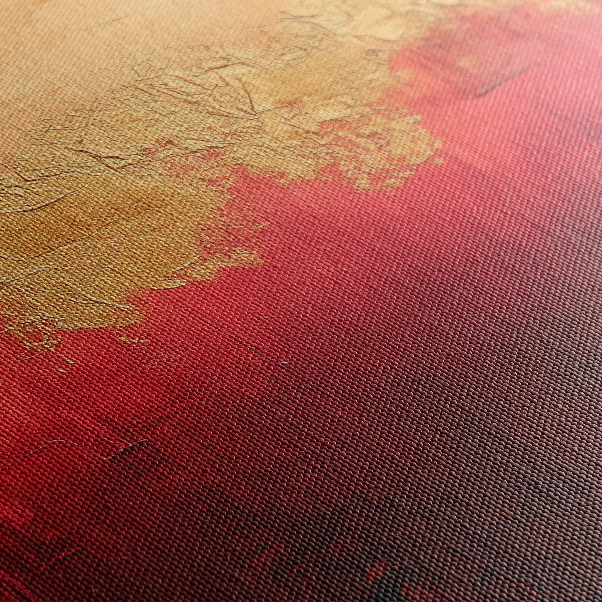 Abstract 522 Canvas Art 18" x 24" / 45 x 60 cm / Black