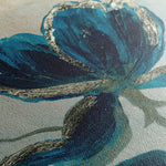 Floral 522 Canvas Art 18" x 24" / 45 x 60 cm / Black