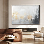 Abstract 524 Canvas Art 18" x 24" / 45 x 60 cm / Black