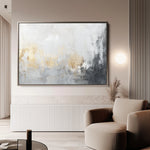 Abstract 524 Canvas Art 18" x 24" / 45 x 60 cm / Black