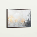 Abstract 524 Canvas Art 18" x 24" / 45 x 60 cm / Black