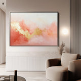 Abstract 525 Canvas Art 18" x 24" / 45 x 60 cm / Black