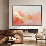 Abstract 525 Canvas Art 18" x 24" / 45 x 60 cm / Black