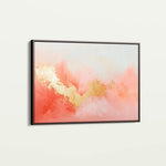Abstract 525 Canvas Art 18" x 24" / 45 x 60 cm / Black