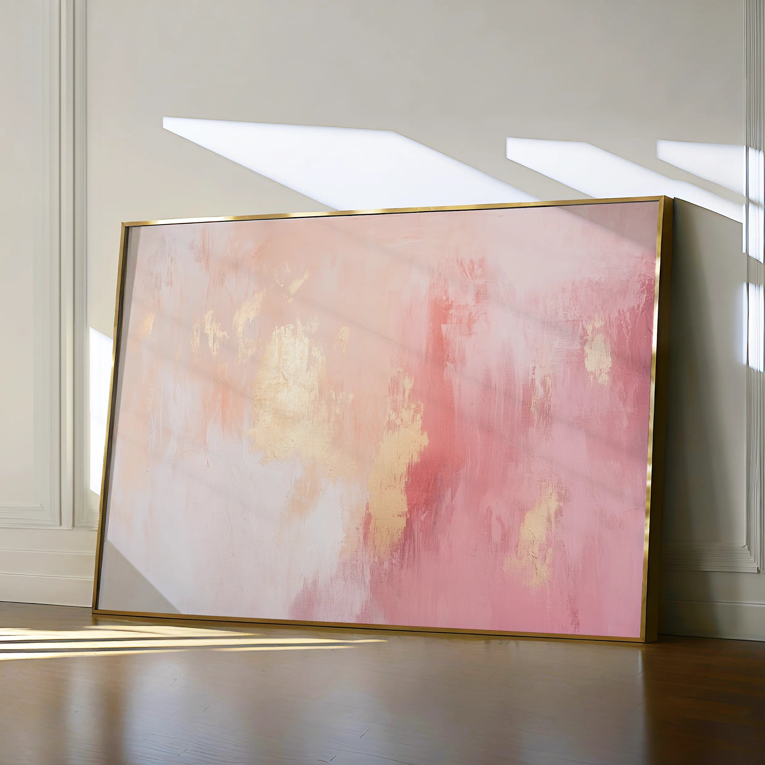 Abstract 526 Canvas Art 18" x 24" / 45 x 60 cm / Black