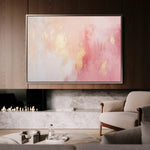 Abstract 526 Canvas Art 18" x 24" / 45 x 60 cm / Black