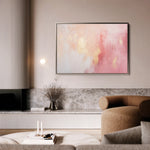 Abstract 526 Canvas Art 18" x 24" / 45 x 60 cm / Black