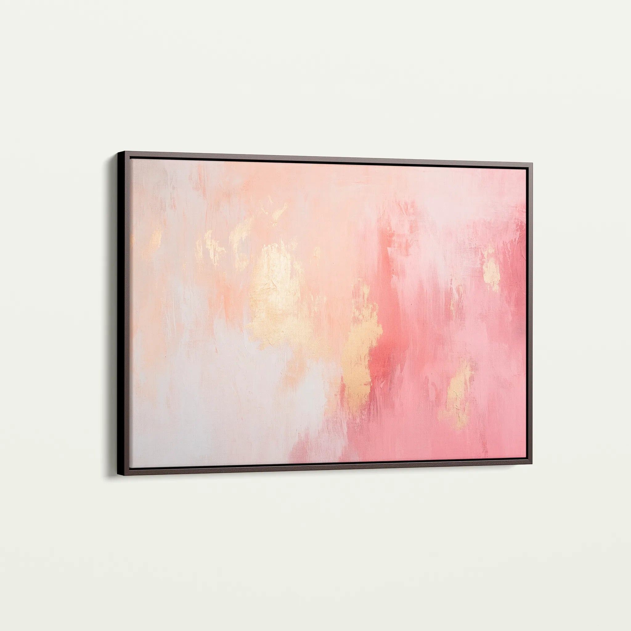 Abstract 526 Canvas Art 18" x 24" / 45 x 60 cm / Black