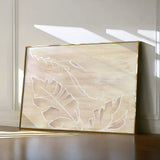Floral 526 Canvas Art 18" x 24" / 45 x 60 cm / Black