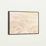 Floral 526 Canvas Art 18" x 24" / 45 x 60 cm / Black