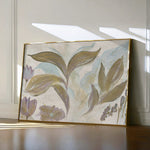 Floral 527 Canvas Art 18" x 24" / 45 x 60 cm / Black