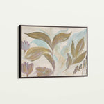 Floral 527 Canvas Art 18" x 24" / 45 x 60 cm / Black