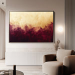 Abstract 528 Canvas Art 18" x 24" / 45 x 60 cm / Black