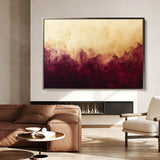 Abstract 528 Canvas Art 18" x 24" / 45 x 60 cm / Black