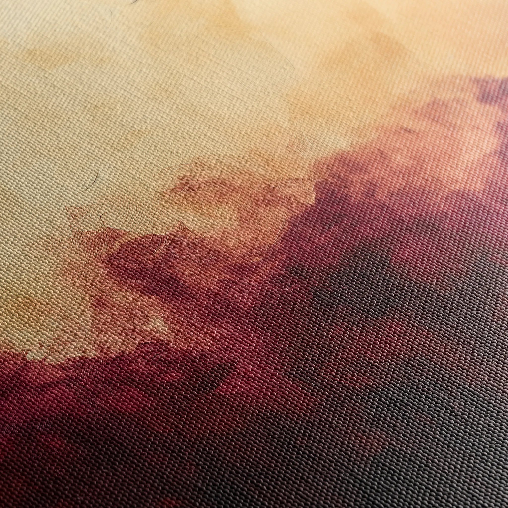 Abstract 528 Canvas Art 18" x 24" / 45 x 60 cm / Black