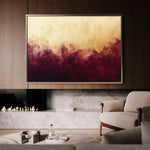 Abstract 528 Canvas Art 60 x 40 cm / Black