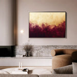 Abstract 528 Canvas Art 60 x 40 cm / Black