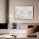 Floral 528 Canvas Art 18" x 24" / 45 x 60 cm / Black