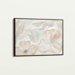 Floral 528 Canvas Art 18" x 24" / 45 x 60 cm / Black
