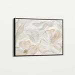 Floral 528 Canvas Art 60 x 40 cm / Black