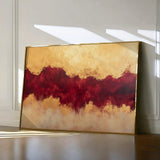 Abstract 529 Canvas Art 18" x 24" / 45 x 60 cm / Black