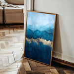 Abstract 530 Canvas Art 18" x 24" / 45 x 60 cm / Black