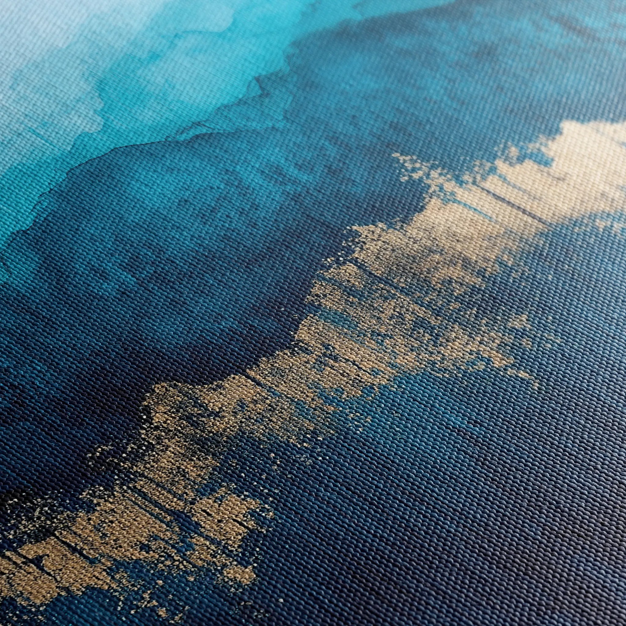 Abstract 530 Canvas Art 18" x 24" / 45 x 60 cm / Black